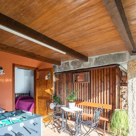 Bed & Breakfast O Forno Do Curro-habitacion Jardin *