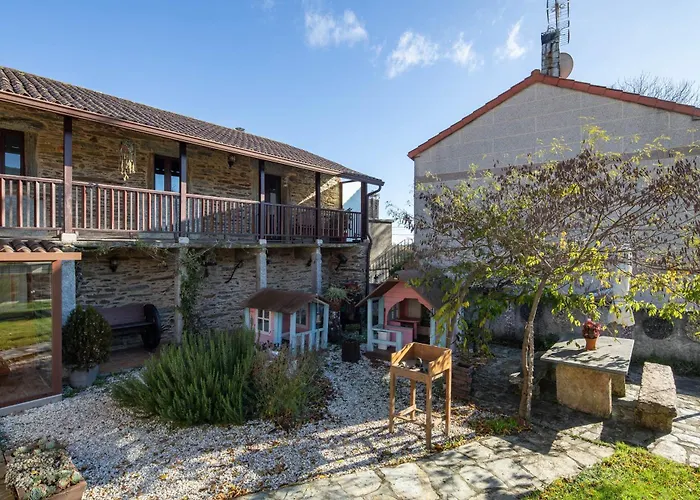 Bed & Breakfast O Forno Do Curro-habitacion Jardin *